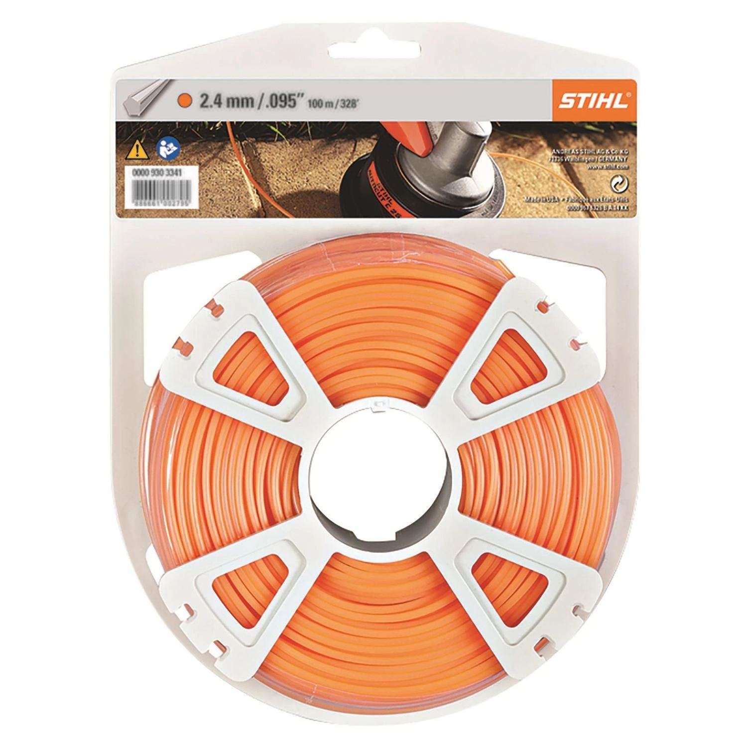 STIHL Pentagon .095 In. D X 1640 Ft. L Trimmer Line 3 STIHL Pentagon .095 In. D X 1640 Ft. L Trimmer Line