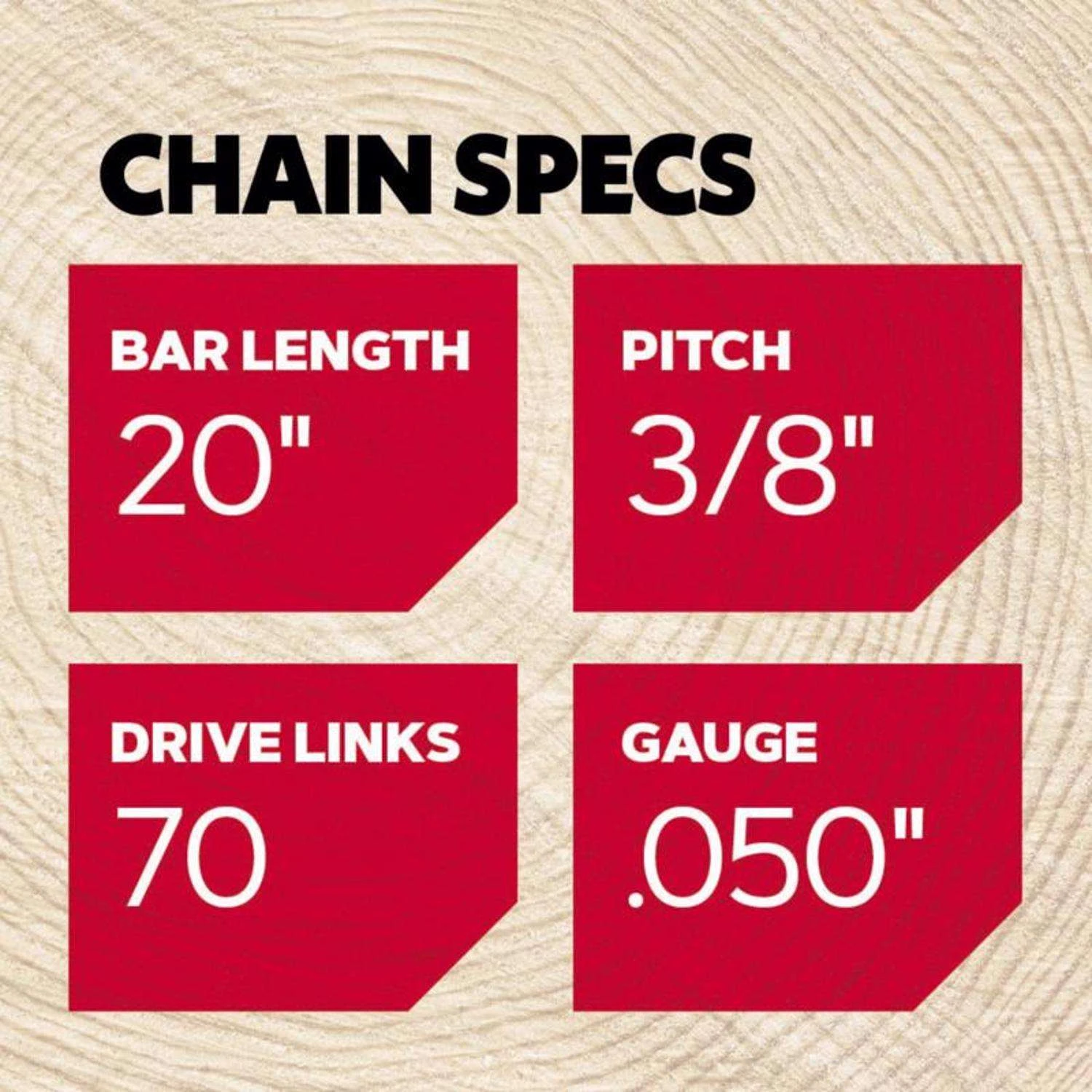 Oregon AdvanceCut D70 20 In. Chainsaw Chain 70 Links 5 Oregon AdvanceCut D70 20 In. Chainsaw Chain 70 Links - Image 3