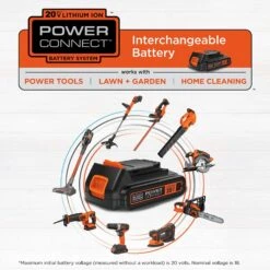 Black & Decker Black+Decker 130 Mph 100 CFM 20 V Battery Handheld Sweeper Kit (Battery & Charger) -Stihl Lifetime Shop 3470a2ff 42b8 40e6 8ee6 9da8337995f4