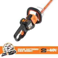 Worx 24 In. 40 V Battery Hedge Trimmer Kit (Battery & Charger) -Stihl Lifetime Shop 356c117f f81f 44f3 9a8f 767ec3a81e47