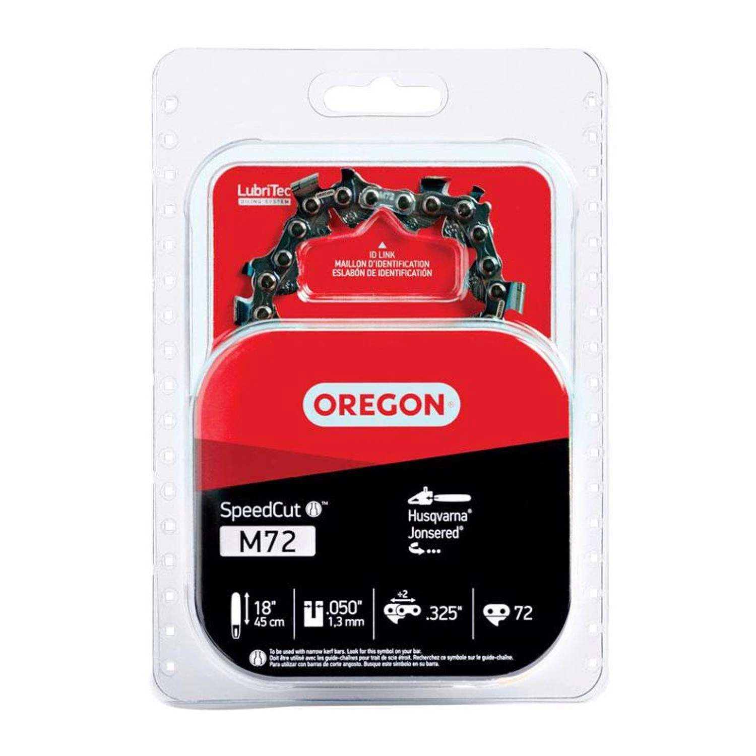 Oregon SpeedCut M72 18 In. Chainsaw Chain 72 Links 3 Oregon SpeedCut M72 18 In. Chainsaw Chain 72 Links