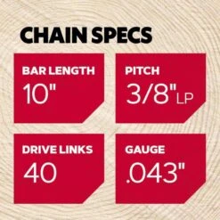 Oregon AdvanceCut R40 10 In. Chainsaw Chain 40 Links -Stihl Lifetime Shop aac6b606 67c1 47db 8589 d1f85e58476b