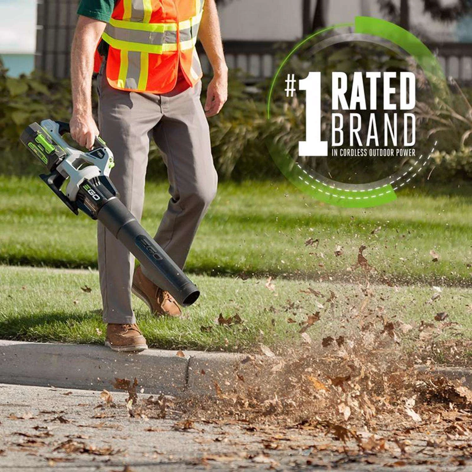 EGO Power+ LB5302 110 Mph 530 CFM 56 V Battery Handheld Leaf Blower Kit (Battery & Charger) W/ 2.5 AH BATTERY 5 EGO Power+ LB5302 110 Mph 530 CFM 56 V Battery Handheld Leaf Blower Kit (Battery & Charger) W/ 2.5 AH BATTERY - Image 3