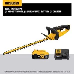 DeWalt 20V MAX DCHT820P1 22 In. 20 V Battery Hedge Trimmer Kit (Battery & Charger) -Stihl Lifetime Shop c0b2f7b3 2ef3 4d5b b1c9 2f955a8489a3