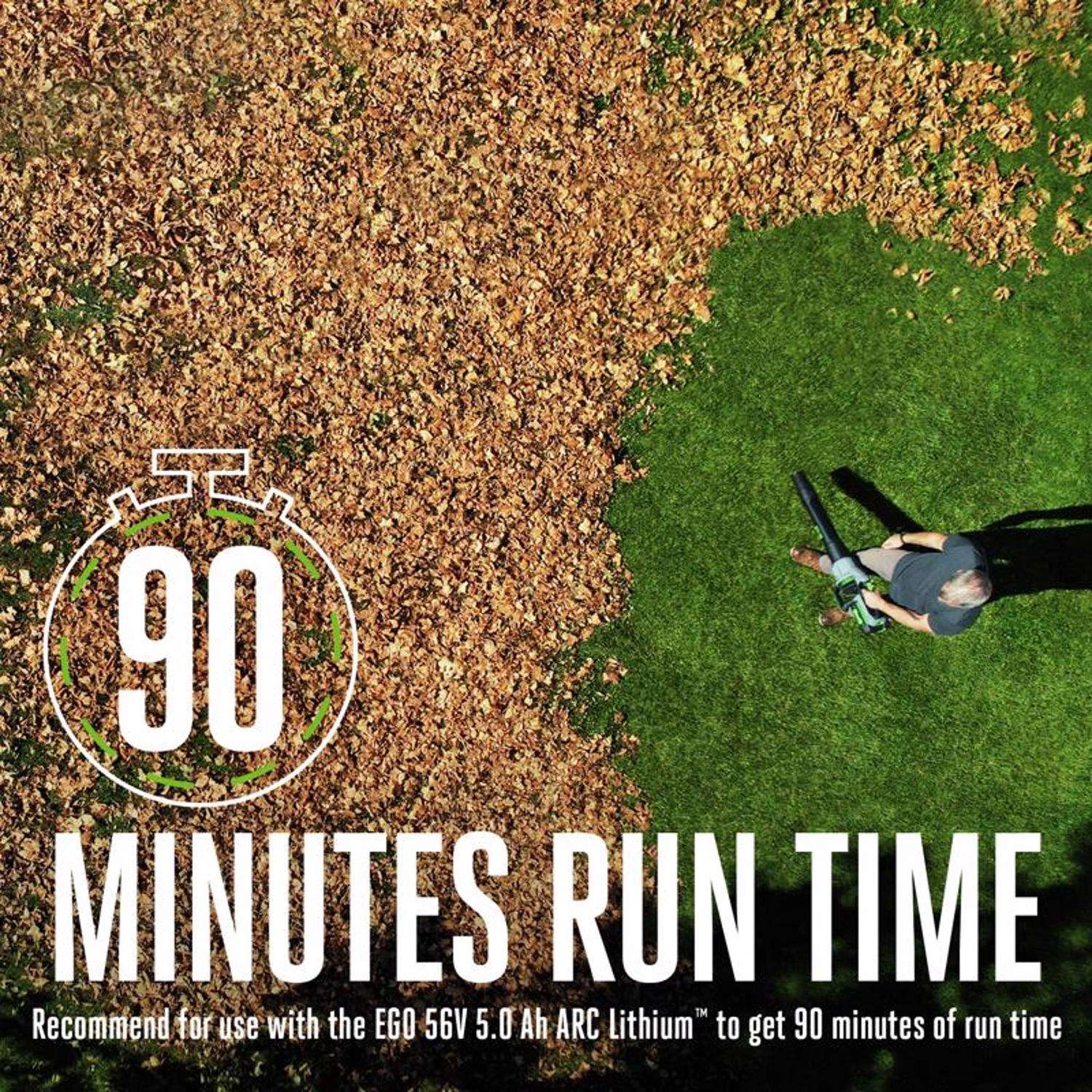 EGO Power+ LB7650 200 Mph 765 CFM 56 V Battery Handheld Leaf Blower Tool Only 8 EGO Power+ LB7650 200 Mph 765 CFM 56 V Battery Handheld Leaf Blower Tool Only - Image 6