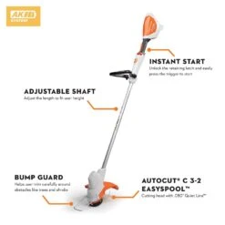 STIHL FSA 57 11 In. 36 V Battery String Trimmer Kit (Battery & Charger) -Stihl Lifetime Shop ce186f2f 6b53 4ccb 8966 53571aeef5d9