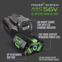 EGO Power+ LB6504 180 Mph 650 CFM 56 V Battery Handheld Leaf Blower Kit (Battery & Charger) W/ 5.0 AH BATTERY -Stihl Lifetime Shop d967fe2d 47d0 4221 89ce bef0985df44c