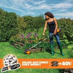 Worx WG184 13 In. 40 V Battery Edger/Trimmer Kit (Battery & Charger) -Stihl Lifetime Shop e171ba21 64c3 4d9d bdf6 67bbcae58c6e