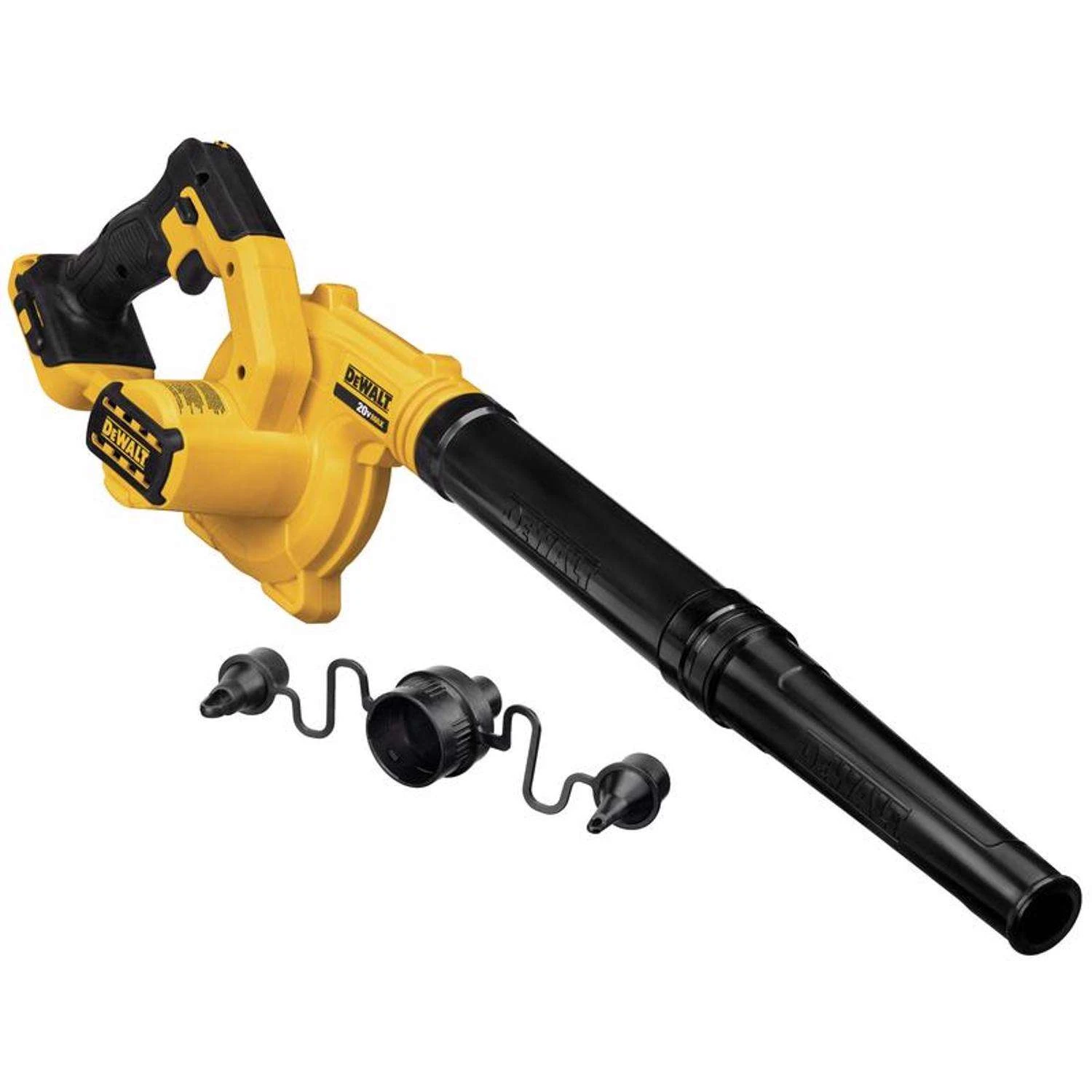 DeWalt 20V MAX DCE100B 135 Mph 100 CFM 20 V Battery Handheld Blower Tool Only 3 DeWalt 20V MAX DCE100B 135 Mph 100 CFM 20 V Battery Handheld Blower Tool Only